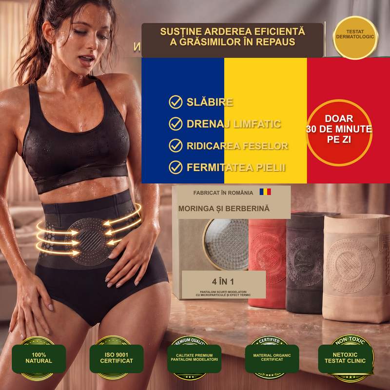 VELNORA® pantaloni scurți modelatori 4-în-1 – imagine 1