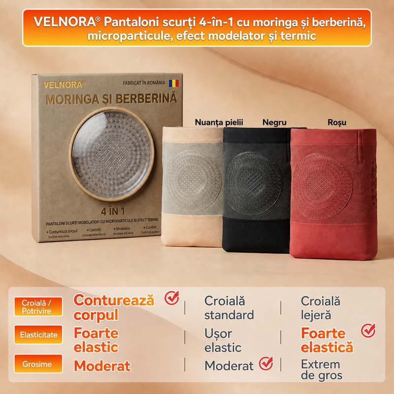 VELNORA® pantaloni scurți modelatori 4-în-1 – imagine 17